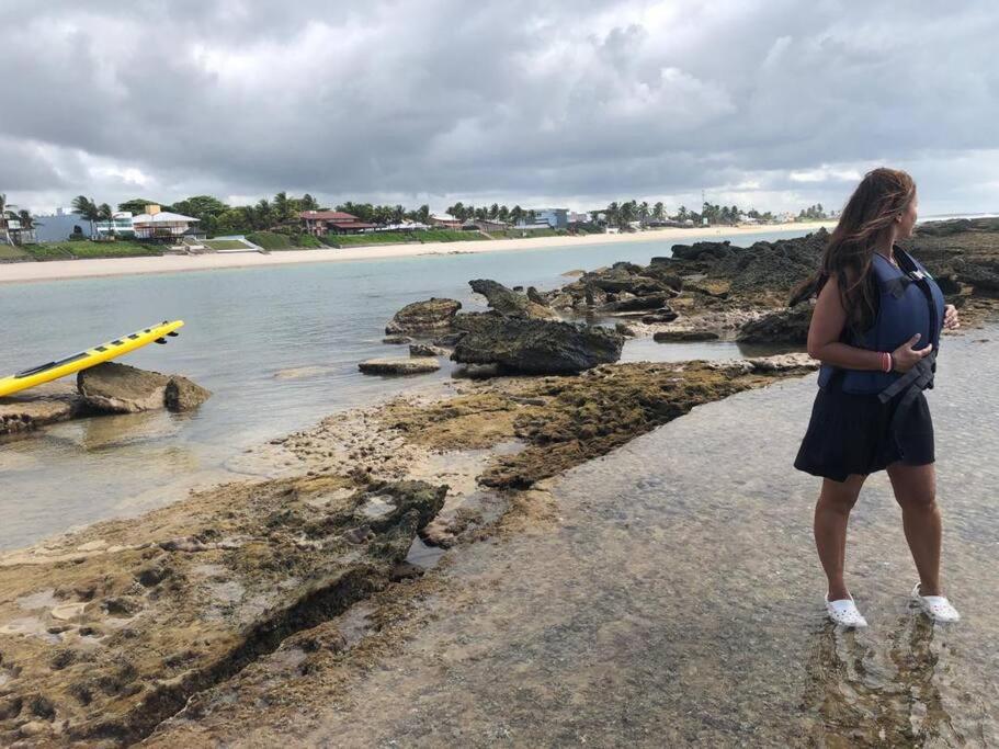 Casa Conchas Do Mar Villa Barra de São Miguel Esterno foto